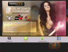 Tablet Screenshot of login-totojitu.com